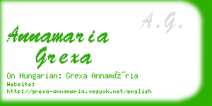 annamaria grexa business card